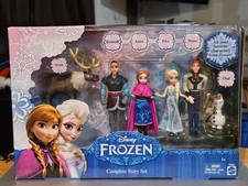 2013 Disney Frozen Complete Story Set NIB Elsa,Olaf,Anna,Kristoff,Sven,Hans(6pc) picture