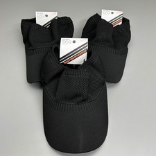 SCUNCI 3-PACK Visor Super Comfy Super Stretch 1959 Black (New) picture