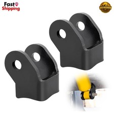 Trailer Shock Mount Brackets Weld On Heavy Duty Steel Off Road Suspension Tabs picture
