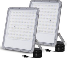150W LED Flood Light Outdoor, IP66 Waterproof, 6500K Daylight White, 16500LM,2PC picture