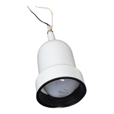 Hampton Bay Ceiling Fan AC-552 Replacement Bell Light White Tested Works picture