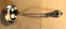 American Victorian Coin Silver Punch Ladle-Geo. Shreve San Francisco Cal c. 1865 picture