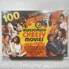 100 Movies Awesomely Cheesy Movies (DVD, 2014, 24-Disc Set) picture