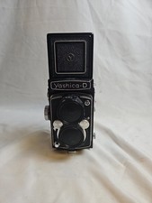 Vintage Yashica-D Twin Lens Camera Copal-MXV *Untested* With Lens Cover #BXJ picture