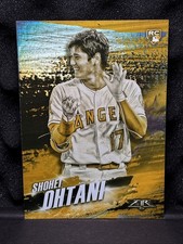 2018 Topps Fire - Hot Starts Shohei Ohtani #HS-1 Gold Minted (RC) picture