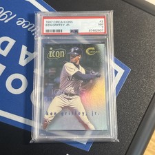 1997 Skybox Circa Icons Ken Griffey Jr #2 PSA 7 Insert picture