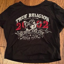 True Religion Women's Black Tshirt picture