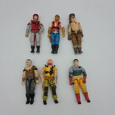 Vintage G.I. Joe ARAH Action Figures Lot of 6 Hasbro 3.75