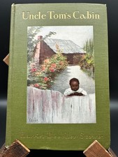 Antique Uncle Tom's Cabin by Harriet Beecher Stowe, Hardcover 1896 picture