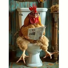 5D Diamond Painting Kits for Adults,Chicken Diamond Art Kits for Adults Beginner picture