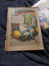 Action Comics 111 Dc Comics 1947 Golden Age Cameras In The Clouds Superman Story picture