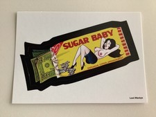 2018 SUGAR BABY LOST WACKY PACKAGES SERIES 4 LW4, SUGAR DADDY PARODY, RARE NUDE picture