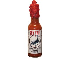 Scorpion Hot Sauce Trinidad Moruga Red Tail Wax Sealed Skull Very Hot Gift Spicy picture