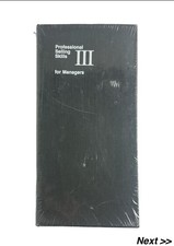Vintage Professional Selling Skills III For Managers (New Sealed)  picture