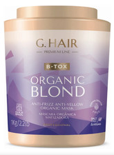 G.Hair B-tox Organic Blond Mask Revitalize Damaged Blonde Hair 34oz 1Kg picture