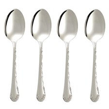 Oneida Belle Rose 18/8 Stainless Steel Teaspoon (Set of Four) picture