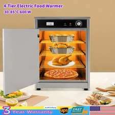 4-Tier Electric Hot Box Food Warmer 600W Commercial Oven Heated Holding Cabinet picture
