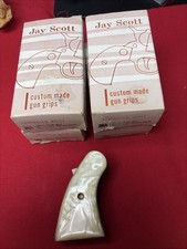Vintage Jay Scott 30A Grips Laminated White/Pearl Colt Cobra Detective Special picture