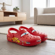 NEW Crocs Lightning McQueen Clog Adult Shoe Limited Classic No Lightup picture