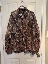 Vintage Remington JacketTimber Camo Dual Zip & Snap Lined Hunting 2X No Hood picture
