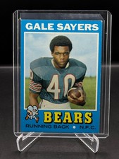 1971 TOPPS FOOTBALL  GALE SAYERS  CHICAGO BEARS  #150  EX CONDITION picture