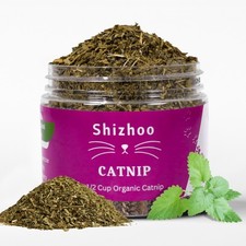 Shizhoo Catnip for Cats with Leaves and Flowers 100% Natural and Organic Catnip  picture