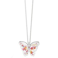 Brighton Kyoto in Bloom Sakura Butterfly Necklace JM7573 RT $128-NWT picture