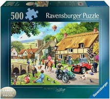 Ravensburger Summer Village 500 Piece Large Size Jigsaw Puzzle picture