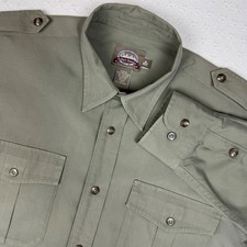 Cabela's Safari Series Utility Shirt Military Gorpcore Mens Medium Green Utility picture