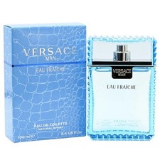 VERSACE MAN EAU FRAICHE 3.4 oz EAU DE TOILETTE SPRAY FOR MEN NEW & SEALED picture