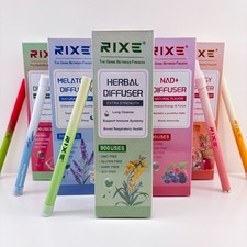 Rixe Herbal Aromatherapy Diffuser pen | Energy, Lung Cleanse, Calm, Natural Oils picture
