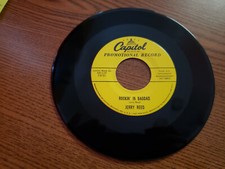 MEGARARE PROMO 1957 MINT-EXC Jerry Reed-Rockin' In Bagdad/ Oh Lonely Heart 45 picture