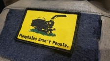 Wood Chipper moral patch. Pedophiles aren't people. Gadsden wood chipper flag picture