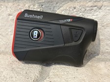 Bushnell Tour V5 Golf Laser Rangefinder w/ BITE Magnetic Grip, Black/Red Used picture