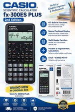 Casio FX-300ES Plus Scientific Calculator Black – Math, Science &Engineering picture