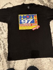 Rare Vintage 1998 Hot 97 Summerjam Concert Hip-Hop Rap Tee XL Summer Jam picture