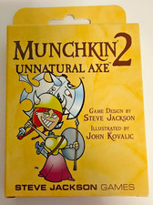 Munchkin 2 - Unnatural Axe Card Game Expansion picture