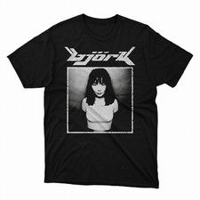 Hot Bjork Band Heavy Cotton Black Full Size Unisex T Shirt CM181 picture