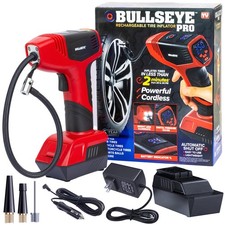 EMSON Bullseye Pro Tire Inflator 9475 Full Size Compact Portable 150 PSI USB picture