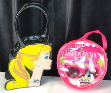 Vintage 1996 Honey Fashions BARBIE Accessories VINYL PROFILE Head Purse + Bonus picture