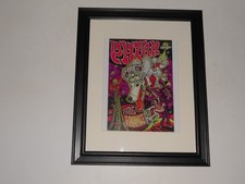Large Framed Phish Handbill Print Paris, France Feb 18th, 1997 24