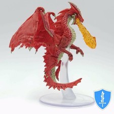Young Red Dragon - Fangs and Talons #44 D&D Icons Huge Miniature picture
