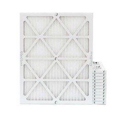 Glasfloss ZL 14x20x1 MERV 10 (FPR 7) Pleated HVAC Air Filters. Case of 12 picture