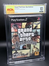 Grand Theft Auto San Andreas GTA Trilogy PS2 Playstation 2 PSA Graded 10/A++ picture