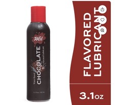 Wet Chocolate Kiss Premium Flavored Edible Lube 3 Fl Oz (Pack of 3) Clear picture