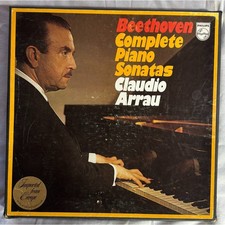 Claudio Arrau - Beethoven: Complete Piano Sonatas Label Code Philips 6747 035 picture