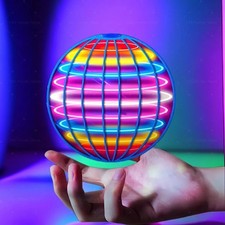 Flying UFO Ball Toy with LED Lights, Automatic Spin, Magic Floating Fun Gift picture