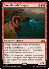 MTG Stormbreath Dragon [Tarkir: Dragonstorm Commander] Near Mint Magic picture