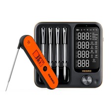 Smart Wireless Meat Thermometer 4-Probe INKBIRD Instant Read IHT-1P BBQ Smoker picture