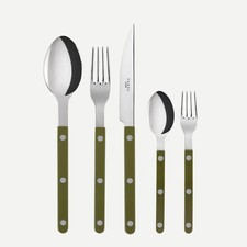 SABRE PARIS - 5-Piece Flatware Set - Bistrot Collection - Knife, Fork, Soup... picture
